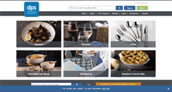 Desktop Screenshot of dpstableware.co.uk